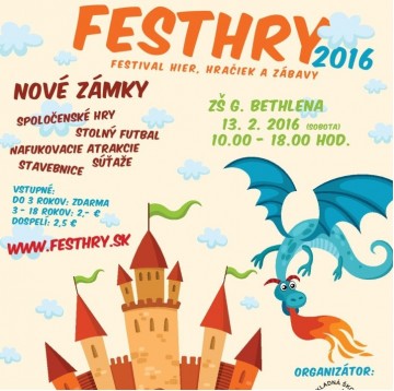 FestHry 2016 - Nové Zámky